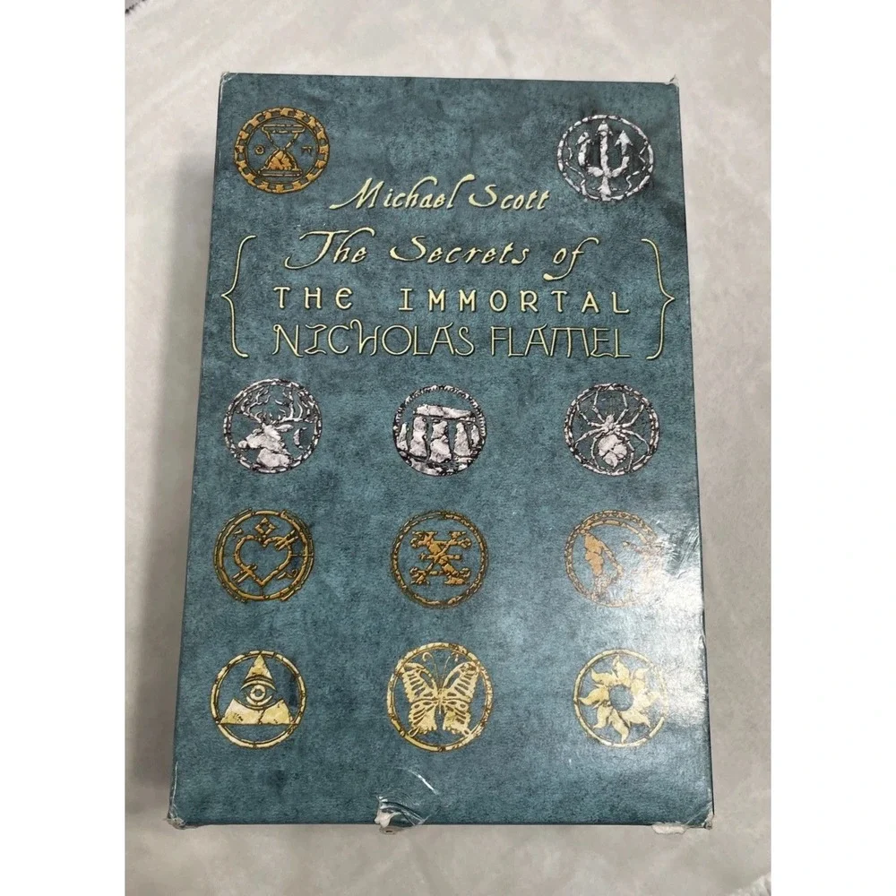 The Secrets of the Immortal by Nicholas Flamel Boxed Set‎ Books 1-3